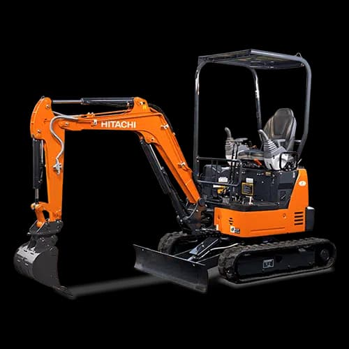 Dig Ready's 1.8 tonne Hitachi excavator